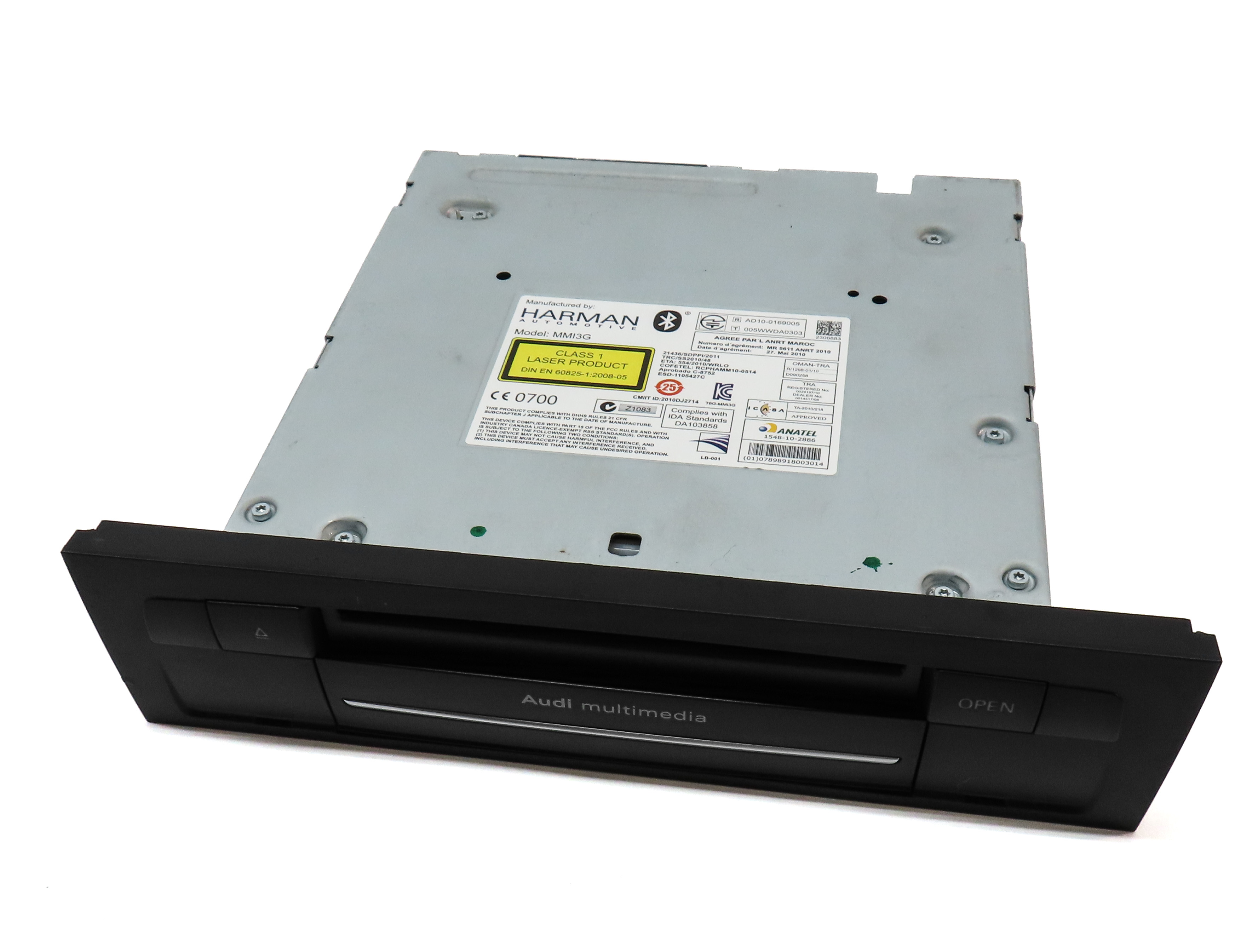 2015 AUDI Q7 (4L) RADIO STEREO MMI CD DVD SD SIM MULTIMEDIA MEDIA PLAYER — exact item pictured